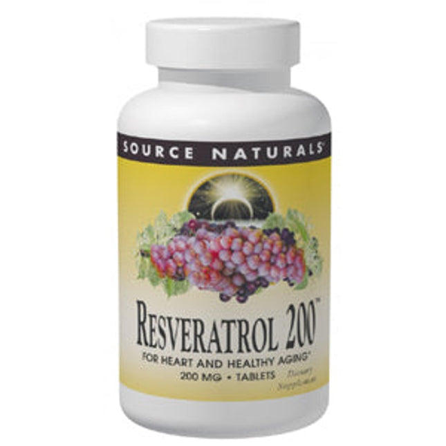 Source Naturals Resveratrol 200 120 tabs