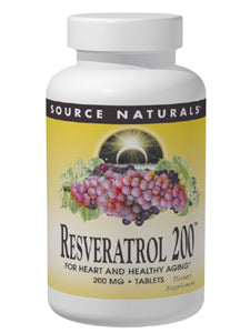 Source Naturals Resveratrol 200 120 tabs