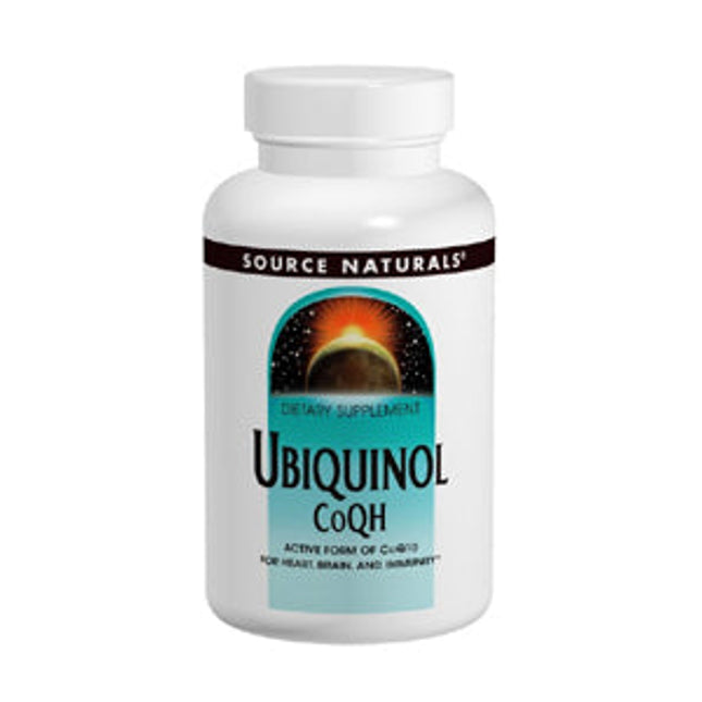 Source Naturals Ubiquinol CoQH 100mg 60 gels