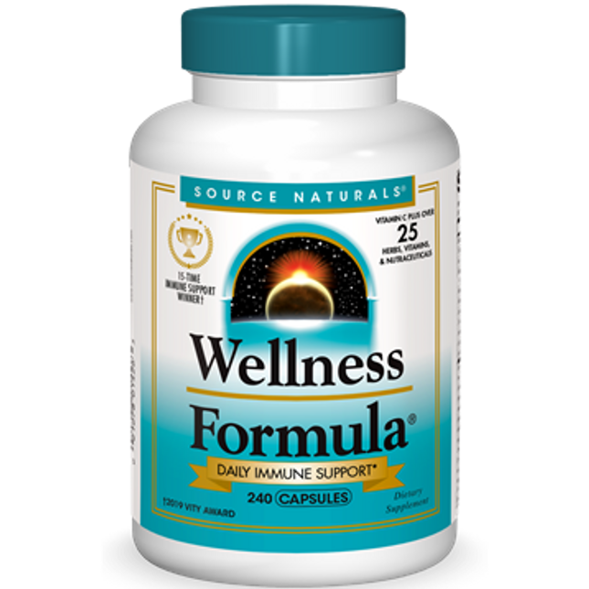 Source Naturals Wellness Formula 240 caps