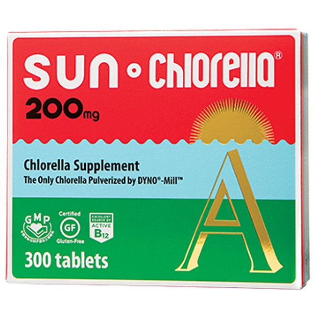 Sun Chlorella USA Sun Chlorella 300 tabs 200mg
