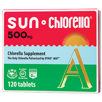Sun Chlorella USA Sun Chlorella 600 Tabs 500mg