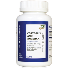 TCMzone Corydalis and Angelica 100 softgels