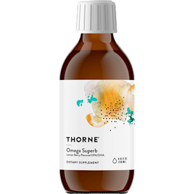 Thorne Research Omega Superb Lemon Berry EPA/DHA 8.45 oz