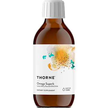 Thorne Research Omega Superb Lemon Berry EPA/DHA 8.45 oz