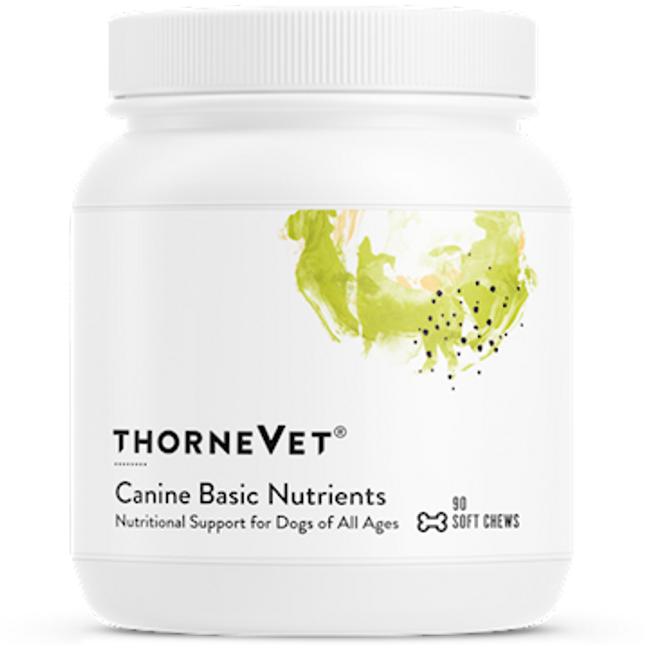 Thorne Research Veterinary Canine Basic Nutrients 90 chews
