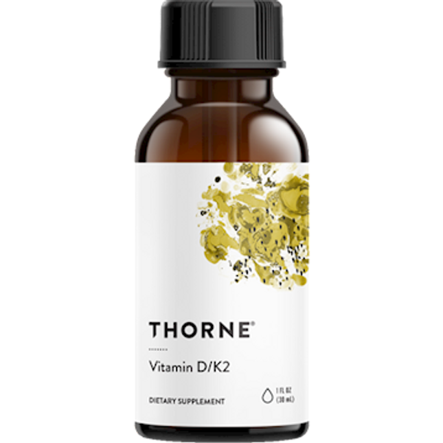 Thorne Research Vitamin D/K2 Liquid 1 oz