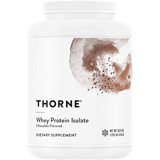 Thorne Research Whey Protein Isolate Choc NSF 31.9 oz