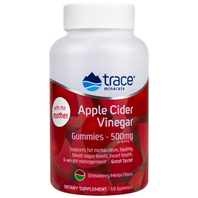 Trace Minerals Research Apple Cider Vinegar 60 gummies