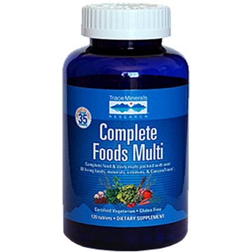 Trace Minerals Research Complete Foods Multi 120 tabs