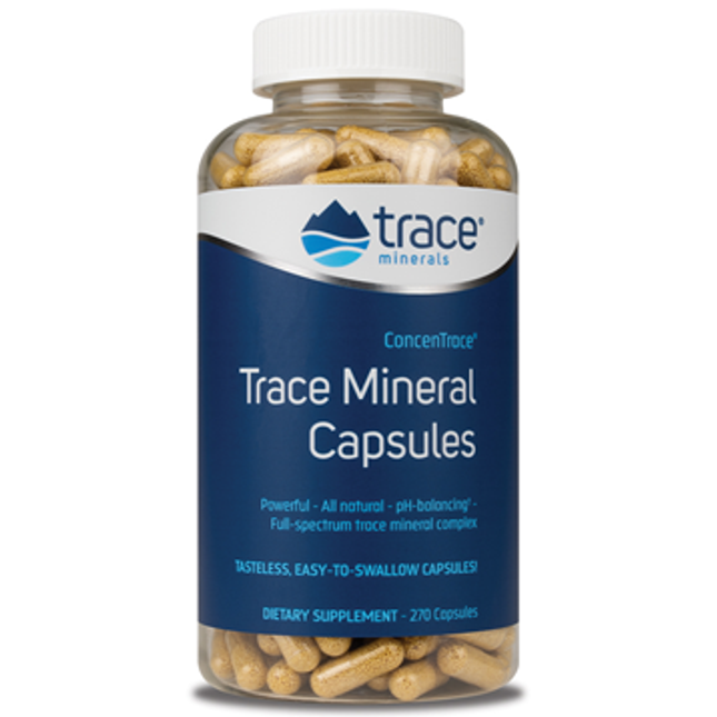 Trace Minerals Research Concentrace Trace Mineral 270 caps