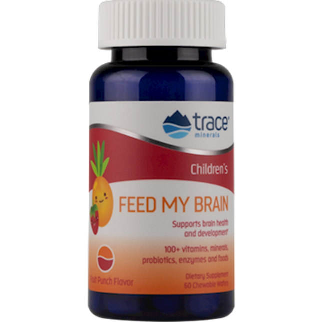 Trace Minerals Research Feed My Brain for Children 60 wafers