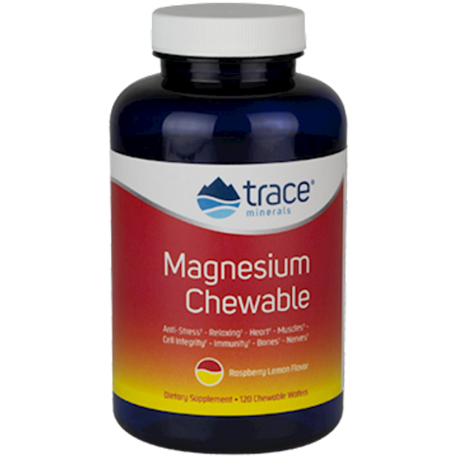 Trace Minerals Research Magnesium Chewable 120 chewable wafers