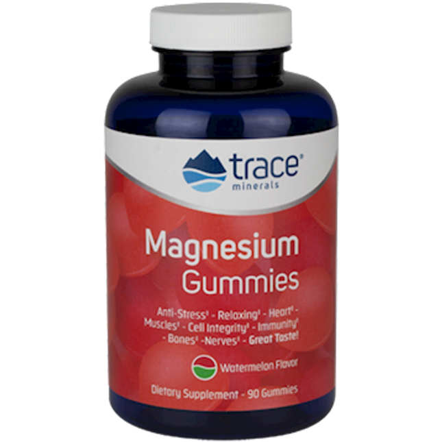 Trace Minerals Research Magnesium Gummies Watermelon 120 gumm