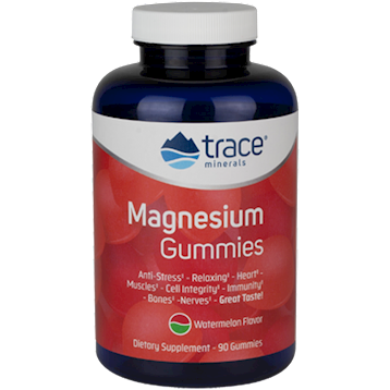 Trace Minerals Research Magnesium Gummies Watermelon 120 gumm