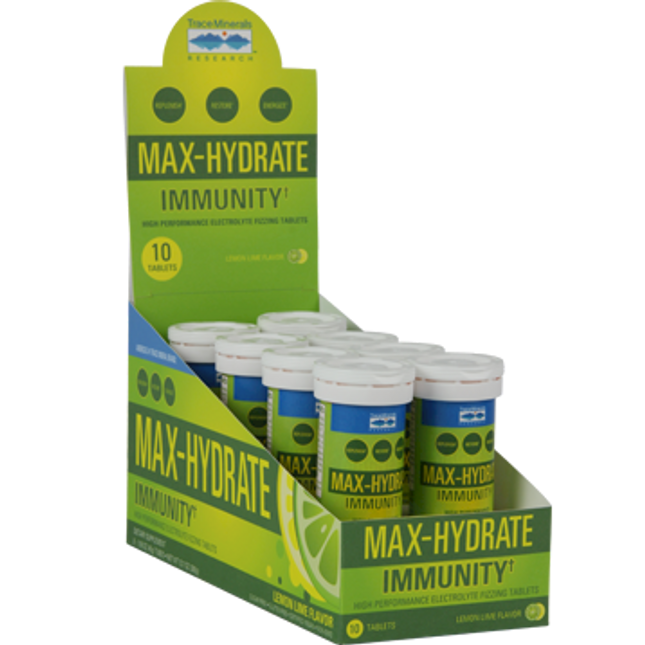 Trace Minerals Research Max-Hydrate Immunity 8 tubes