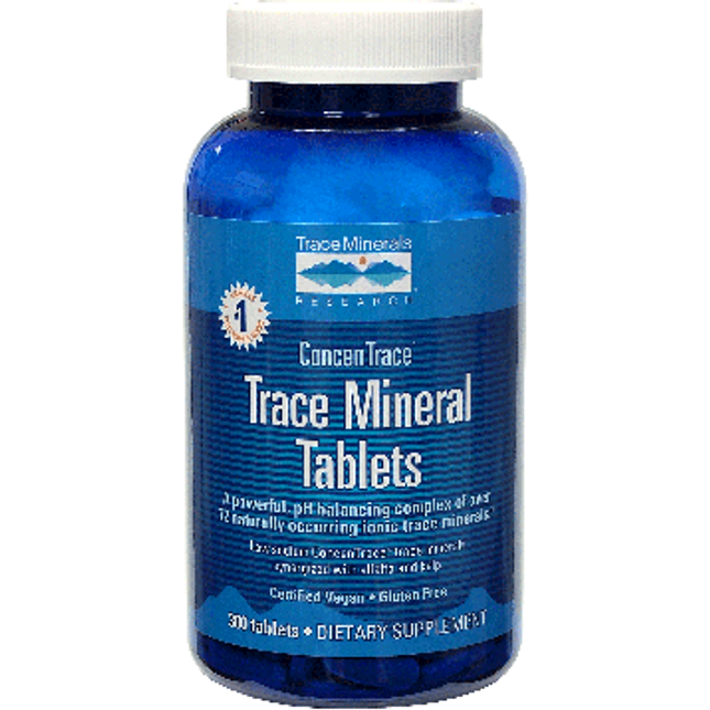 Trace Minerals Research Trace Mineral Tablets 300t