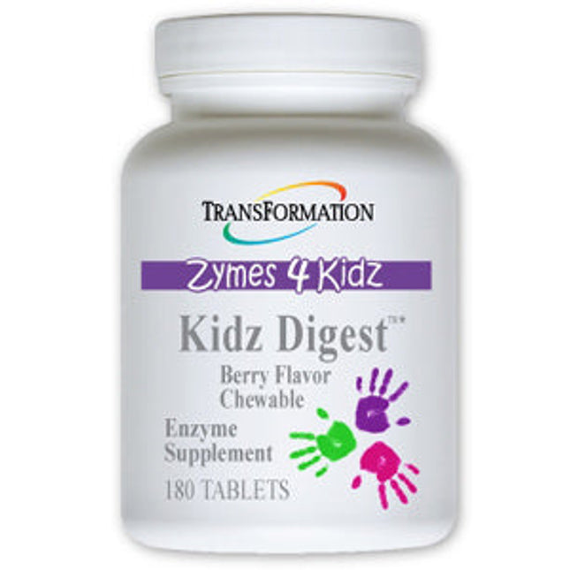Transformation Enzyme Kidz Digest Chewable 180 tabs