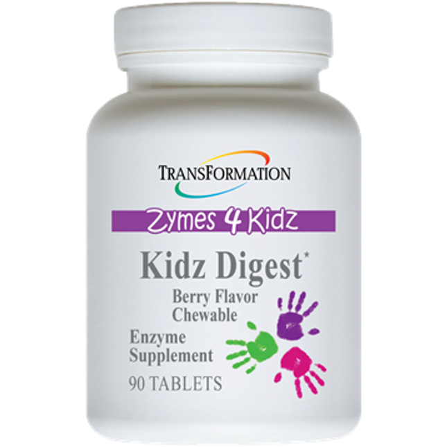 Transformation Enzyme Kidz Digest Chewables 90 tabs