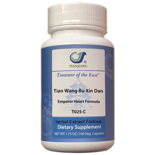 Treasure of the East Tian Wang Bu Xin Dan 100 caps