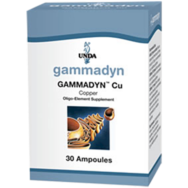UNDA Gammadyn Cu 30 ampoules