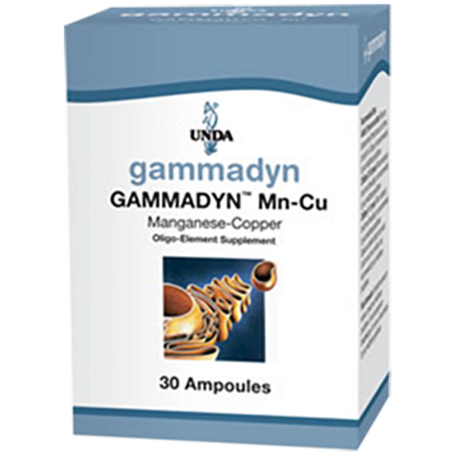 UNDA Gammadyn Mn-Cu 30 ampoules