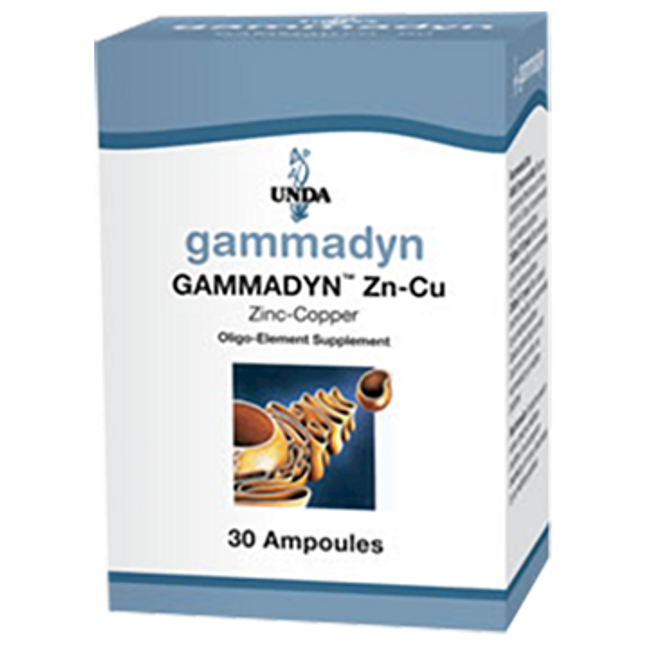 UNDA Gammadyn Zn-Cu 30 ampoules