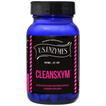 US Enzymes Cleansxym 62 vegcaps