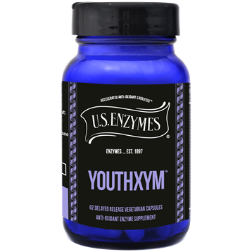 US Enzymes Youthxym Delayed Release 62 veg caps