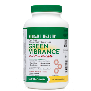 Vibrant Health Green Vibrance 240 vegcaps