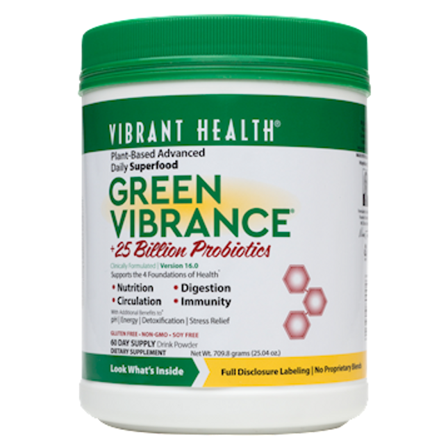 Vibrant Health Green Vibrance 60 Servings