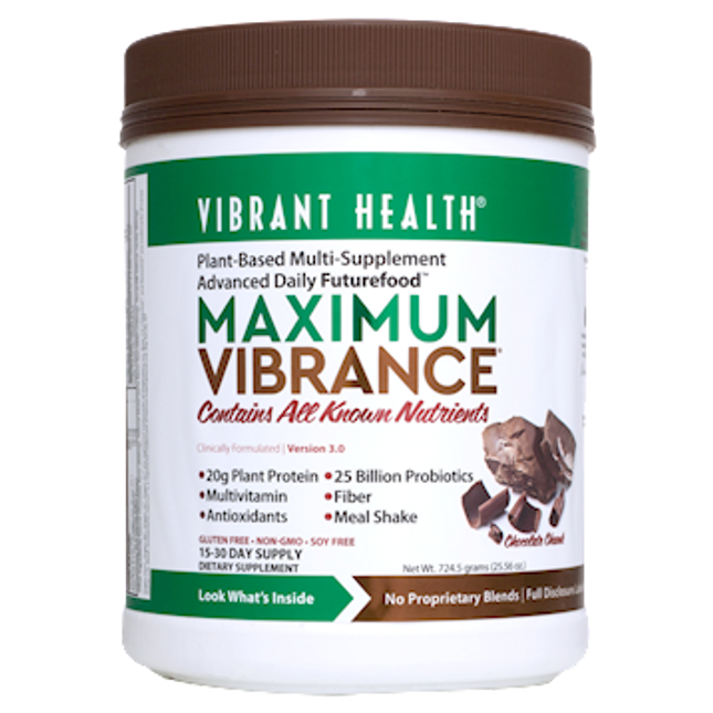 Vibrant Health Maximum Vibrance Chocolate 15 servings