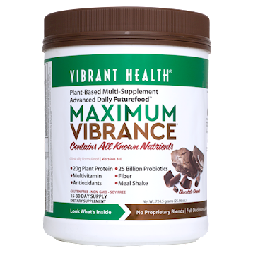Vibrant Health Maximum Vibrance Chocolate 15 servings