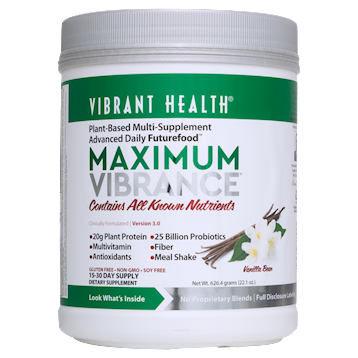 Vibrant Health Maximum Vibrance Vanilla 15 servings