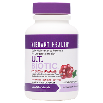 Vibrant Health UT Biotic Capsules 30 vegcaps