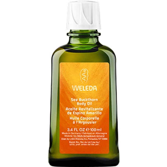 Weleda Body Care Sea Buckthorn Body Oil 3.4 oz