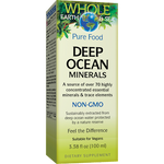 Whole Earth and Sea - Natural Factors Deep Ocean Minerals 3.38 fl oz