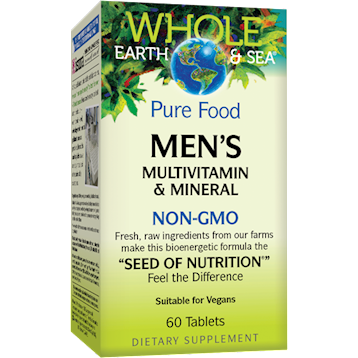 Whole Earth and Sea - Natural Factors Men's Multi Non-GMO 60 tabs