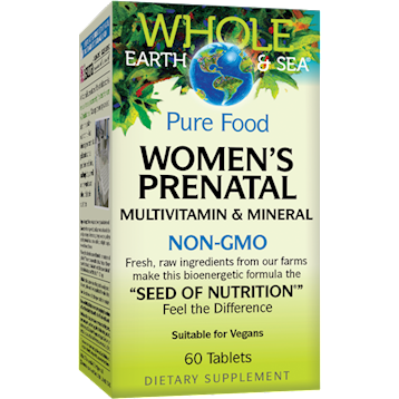 Whole Earth and Sea - Natural Factors Prenatal Multivitamin Mineral 60 tabs