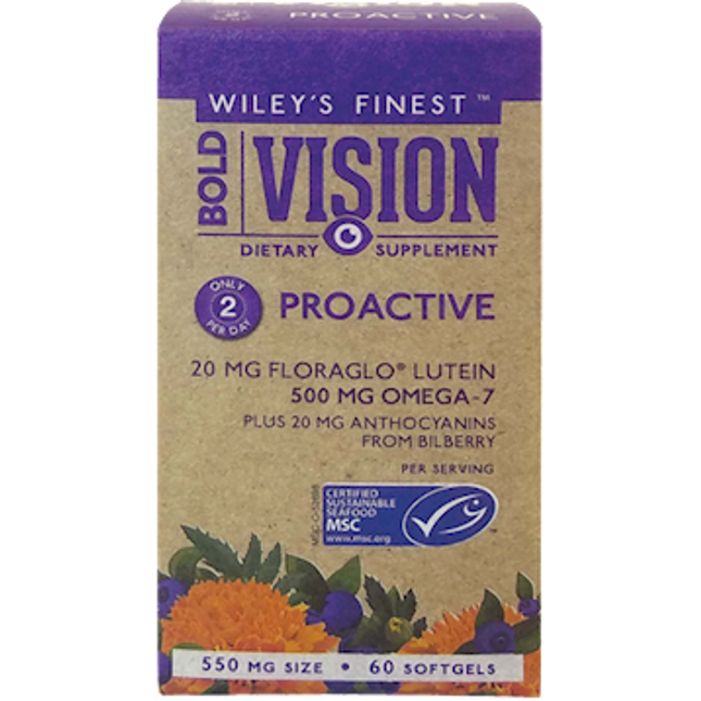 Wiley's Finest Bold Vision ProActive 60 softgels