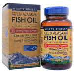 Wileys Finest Fish Oils Wild AK Fish Oil Chol Supp 90 softgels