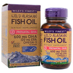 Wileys Finest Fish Oils Wild Alaskan Prenatal DHA 60 softgels