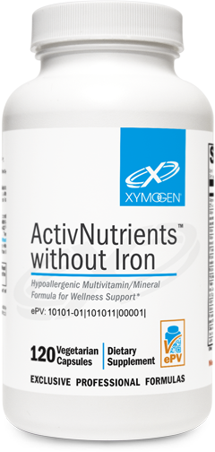 Xymogen ActivNutrients without Iron 120 C