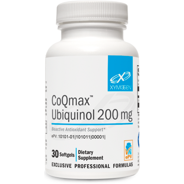 Xymogen CoQmax Ubiquinol 200 mg 30 sg
