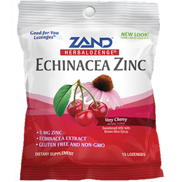 Zand Herbal Echinacea Zinc Herbalozenge Cherry 12bg