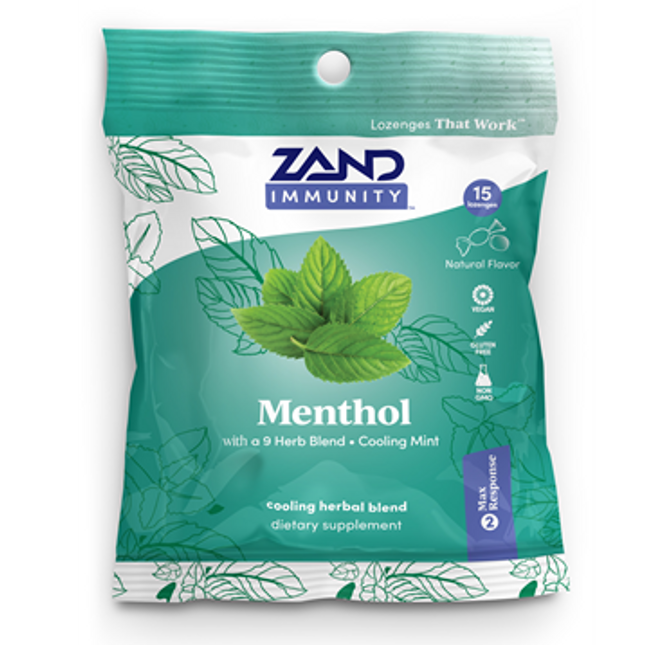 Zand Herbal Menthol Herbalozenge 12 bags