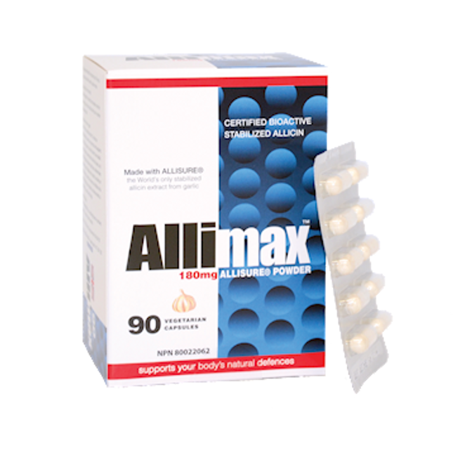 Allimax International Allimax 180 mg 90 vcaps