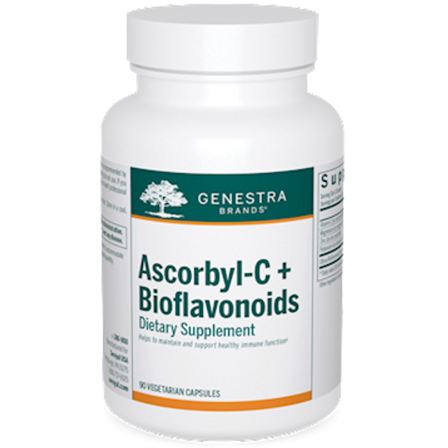 Seroyal/Genestra Ascorbyl-C + Bioflavonoids 90 vegcaps