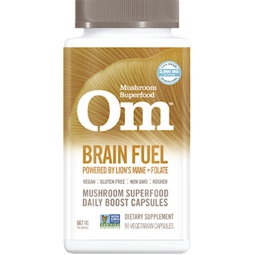 Om Mushrooms Brain Fuel 90 vegcaps
