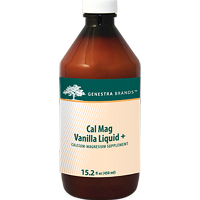 Seroyal/Genestra Cal Mag Vanilla Liquid+ 152 fl oz